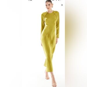 Brand New Satin Maxi Dress